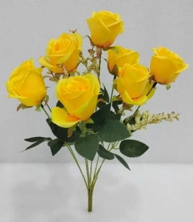 Plum Garden Rose Med Bunch x9
